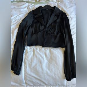Zara Satin Top